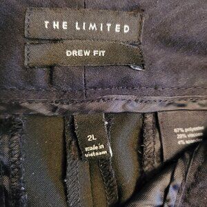 The Limited Drew Fit Pants Size 2 Long Black